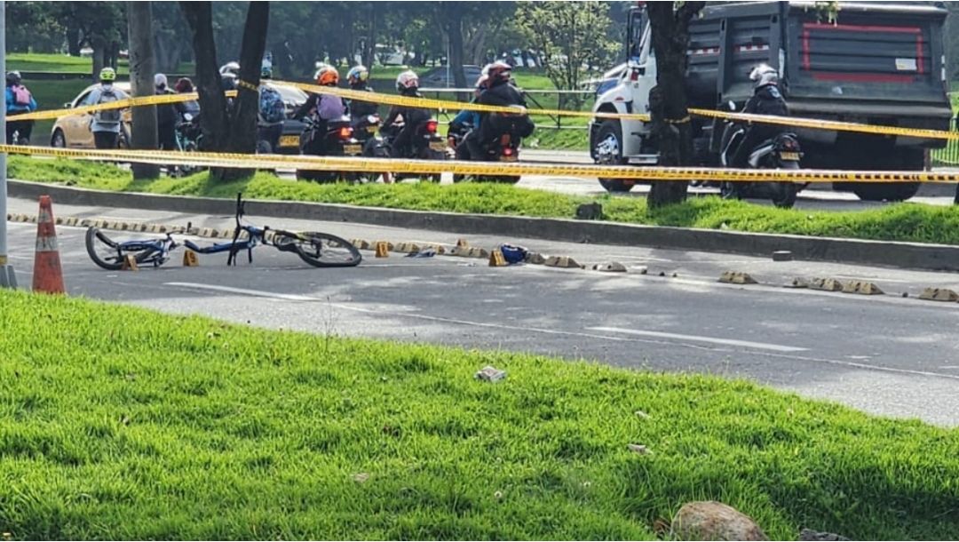 Imagen de Video revela fatal choque en la Av. Esperanza con carrera 50 en Bogotá