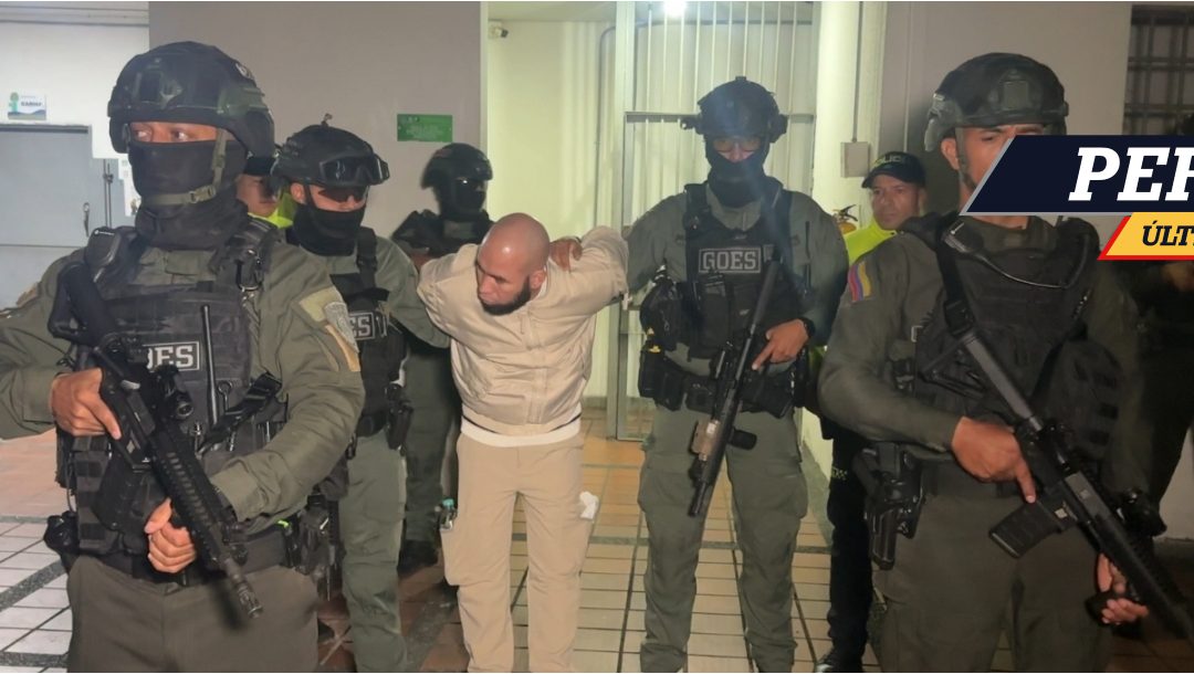 Imagen de Alias “Cakin” es trasladado a Bogotá mientras avanza su extradición