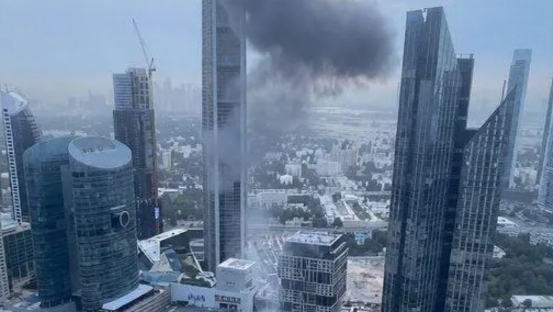 Imagen de Ataque con dron sacude distrito financiero de Dubái